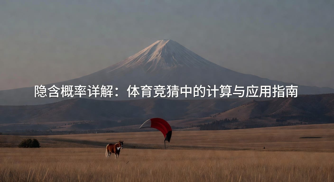 隐含概率 implied probability：赔率转概率实用指南