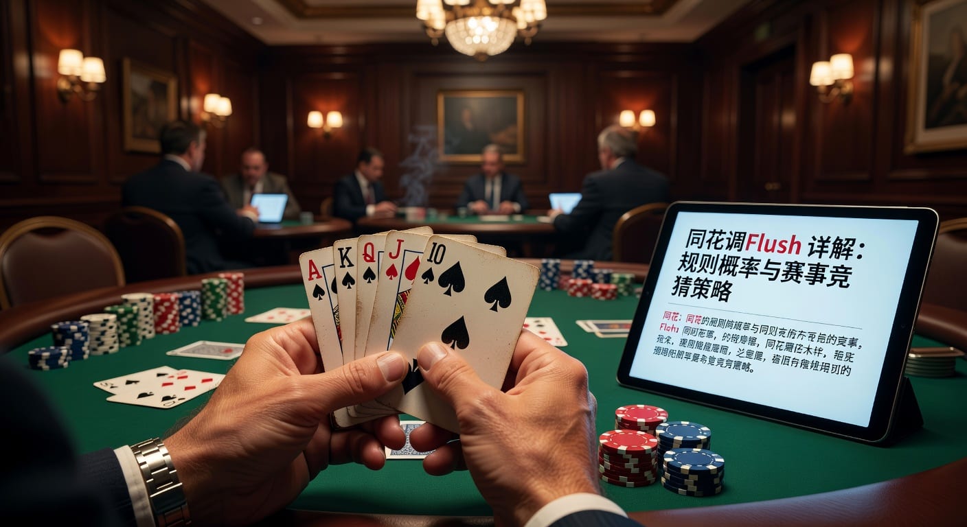 同花 flush 解析：牌型价值、概率与实战判断